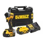 DEWALT AKU UDARNI ODVIJAČ DCF850P2T XR 18V BL 1/4"