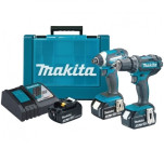 Makita aku set DLX2127X1  – udarni odvijač + bušilica odvijač