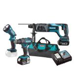 Makita akumulatorski set DLX3043