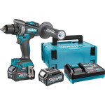 MAKITA aku udarna bušilica HP001GD201 2xAku 40V 2,5Ah + Makpac