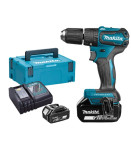 MAKITA DHP483RGJ Akumulatorski vibracijski vrtalnik-vijačnik 18V, 2st