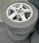 Alu felge Mazda 15'' 4x100 + gume 175 65 15 Michelin