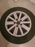 Alu felge 15 , 5x112 , Orginal Golf 6 i 7 , Zimske gume , odlicne ,