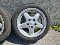 ALU FELGE 15 " , MERCEDES 5X112 , ORGINAL , 1000 KN FIXNO ,