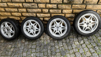 ORIGINAL SMART Alu felge 15'' rupe 3,  SET 4 kom. sa gumama