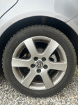 Alu felge 15'' rupe 5x100, VW Polo, 4 kom sa zimskim gumama 185/55/15