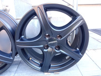 ALU fel. RONAL R 56,mat crne,16'' rupe 4x100, 4 kom.