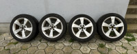 Alu felge 16'' rupe 5x100, 4 kom. + gume GoodYear