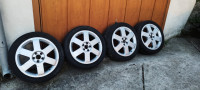 *Alu Felge 17" 5x100 sa zimskim gumama 225/45/17**