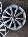 Alu felge 17; rupe 5x112, orginal vw,golf,passat, PO KOMADU.