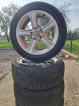 Alu felge 17'' rupe 5x112, 4 kom.za Audi,Vw,Seat,Zimske Gume 225/50/17