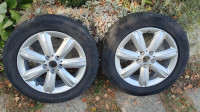 Alu felge sa zimskim gumama, 17'' rupe 5x112, 4 kom.