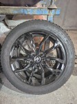 Alu felge 17"; rupe 5x112, 4 kom. , gume Danlop winter sport 5  NOVO