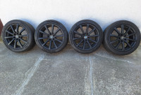 Alu felge 19 5x120 sa ljetnim gumama BMW F10. F12. GT5 F07. BMW 7 F01