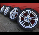 Alu felge 18'' rupe 5x120, Bmw Style 400M Oem gume Zimske 225/45r18