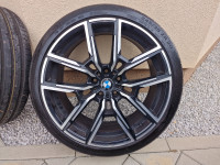 Alu felge 20'' rupe 5x120, 4 kom. +nove gume