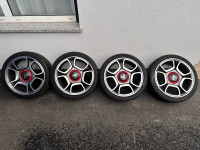 Alu felge Abarth 17'' rupe 4x98, 4 kom.