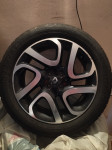 Alu felge Renault captur 17'' rupe 4 s ljetnim gumama