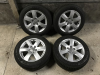 Orig. Audi A4 B8, A6, A7 felge 17 sa Michelin zimskim gumama 225/55/17