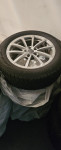 AUDI Alu felge225/60/17 sa zimskim gumama Goodyearrupe 5x112, 4 kom.