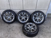 BMW SET ZIMSKE GUME + FELGE 4kom 225/50 R17