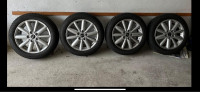 Mini Alu felge 16'' rupe 5, 4 kom Zimske gume 175/60 R16 86H Dunlop