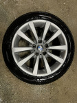 Original BMW alu felge 18'' rupe 5x120, 4 kom. + izvrsne gume, DOT23