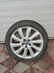 VOLVO original alu felge 17'' rupe 5x108, 4 kom. + zimske gume