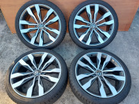 Novo VW T-Roc SUZUKA original alu felge 19'' rupe 5x112, 4 kom. + gume