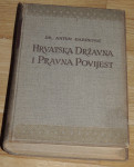 Antun Dabinović Hrvatska državna i pravna povijest