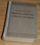 Antun Dabinović Hrvatska državna i pravna povijest