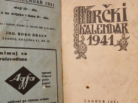 Originalni primjerak Krčki kalendar 1940. Krk