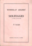 Solfeggio za srednje muzičke škole II. knjiga