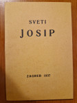 Stara knjižica Sveti Josip 1937. Naklada Glasnik srca Isusova