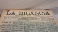 Komplet od 350 novina LA BILANCIA iz Rijeke 1898. godine