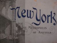 NEW YORK the METROPOLIS of AMERICA 1901. album