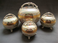 OSCAR SCHLEGELMILCH PORCELAIN BOX - 4 PCS - KUTIJE ZA NAKIT BOMBONNE