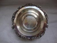 Starinska stilska posudica - bomboniere -silver plated bowls