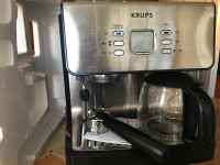 Krups XP 2070 aparat za espresso i filterkavu (neispravna elektronika)