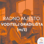 Voditelj gradilišta (m/ž)