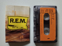 R.E.M. "Out Of Time", glazbena kaseta, Jugoton 1991.