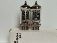 ECC83 Mullard UK 12AX7 NOS upareni par Long Plate