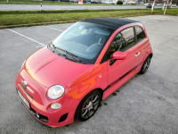 Abarth 500 595 cabrio, klima, sevisna knjiga. odlično stanje