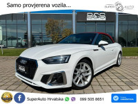 Audi A5 Cabriolet 40 TFSI Aut. S line 204 KS, BEŽ+LED+TEM