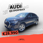 Audi Q3 Sportback 35 TFSI 150 VIRTUAL LED KAMERA PDC NAVI