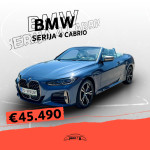 BMW serija 4 Cabrio: M440i xDrive  AT -LASER-LKHZ-Head Up-kamera-ACC-