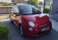 Fiat 500 0,9 Turbo, 74.500 km, reg. 08/25, multimedija, atraktivan