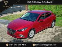 ⭐️NOVO⭐️MAZDA 3 SKYACTIV-G 2.0 SOUL RED⭐️LED, BIXENON, NAVI, SERVIS ✅