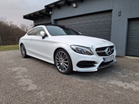 Mercedes-Benz C-klasa Coupe 220 d 9g AMG panorama