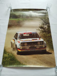 ORIGINALNI DVOSTRANI POSTER PLAKAT FIAT ABARTH + FIAT PROGRAM 1979.god